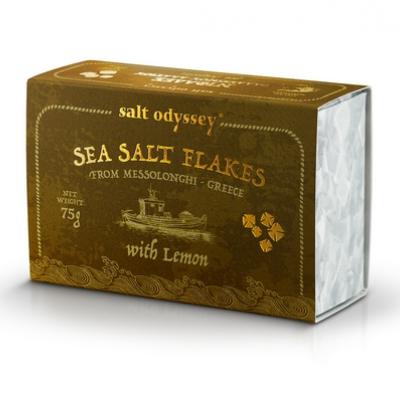Salt Odyssey Sea Salt Flakes Lemon