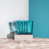 Iittala Alto Vase 16 cm - Sea Blue