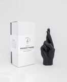 Hand Gesture Candle Crossed Fingers