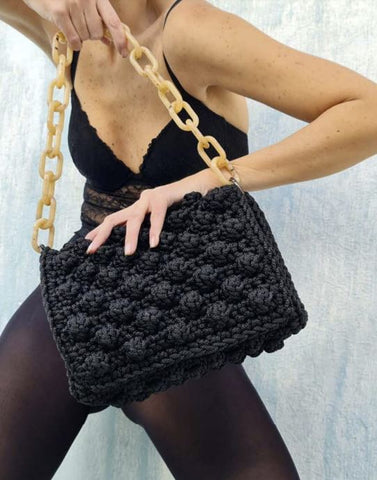 Lulu K Bubbles Bag - Black