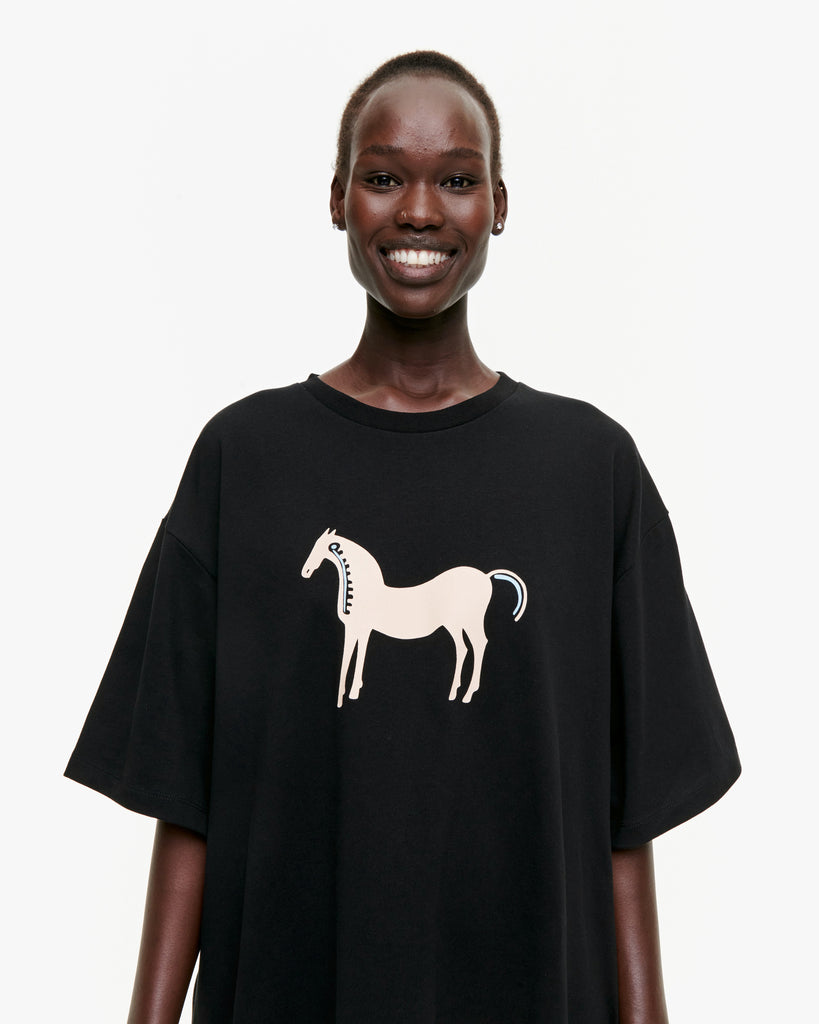 Marimekko - Loistokulta Musta Tamma Dress – Kiitos Living by Design