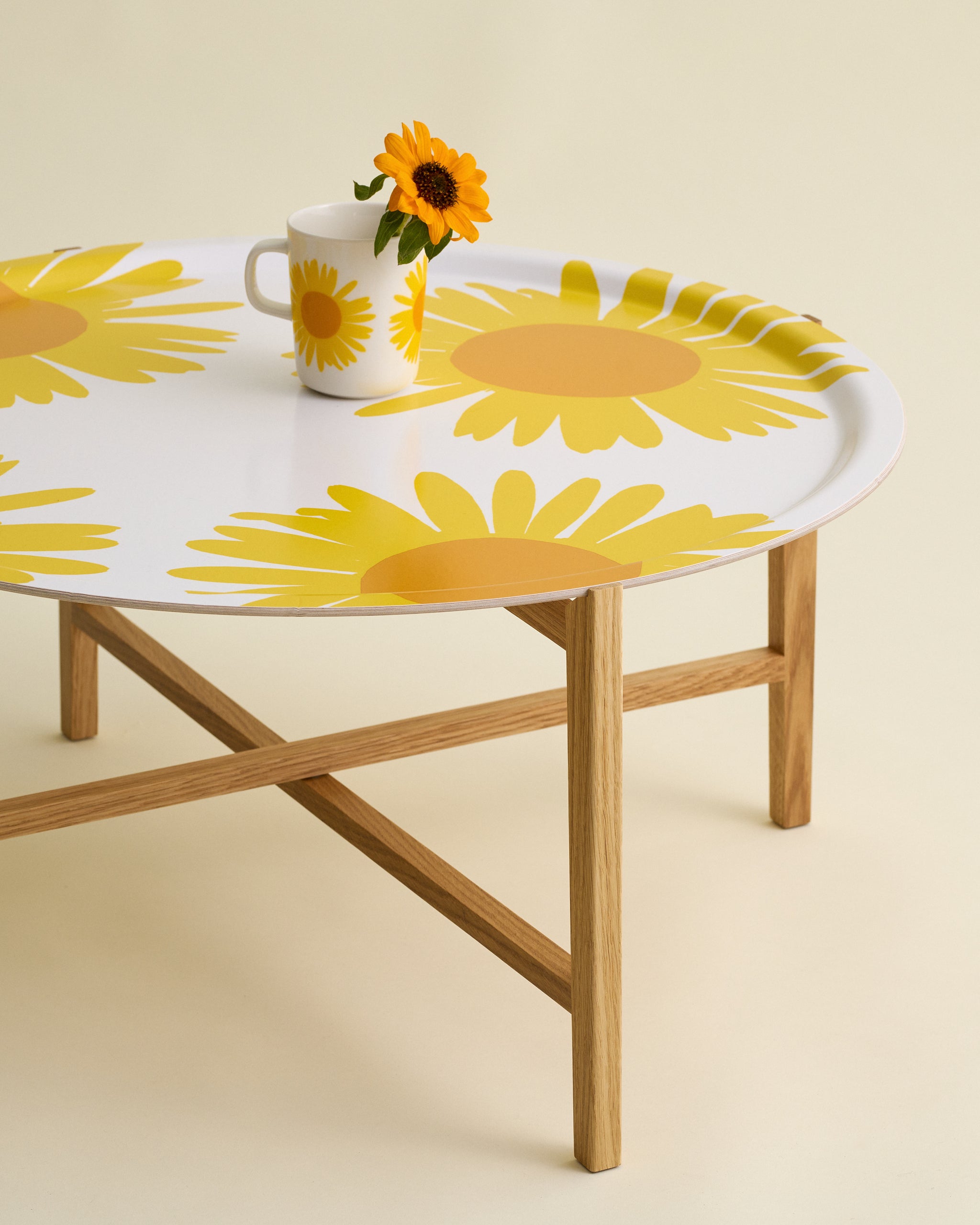 テーブル用品 marimekko VIHKIRUUSU Plywood Tray Marimekko Tray stand | Marimekko