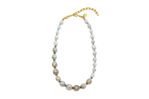 Lizzie Fortunato Jewels - Cool Summer Pearl Necklace