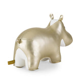 Zuny Bookend - Hippo - Gold
