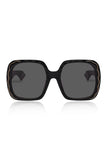 Karen Walker Sunglasses - Bloom Doom - Black