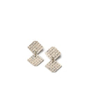 Anna Kitsou Tiryns Earrings - Light Grey