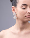 Anna Kitsou Tiryns Earrings - Light Grey