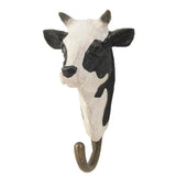 Wildlife Garden - Hand Carved Hook - Cow