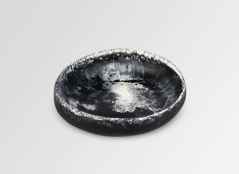 Dinosaur Designs Small Earth Bowl - Black Marble