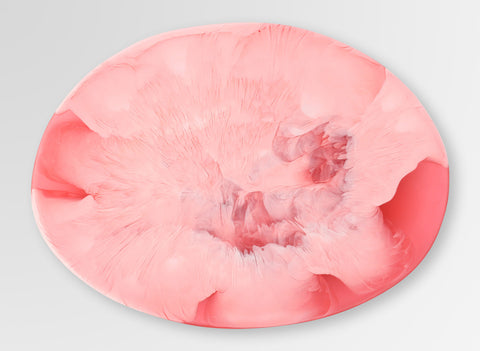 Dinosaur Designs Long Temple Platter - Pink Guava