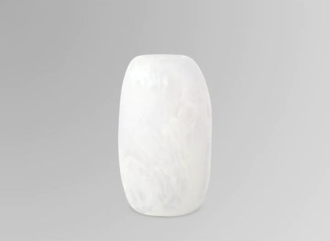 Dinosaur Designs Medium Pebble Vase - Snow Swirl