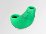 Dinosaur Designs Medium Horn Vase - Leaf