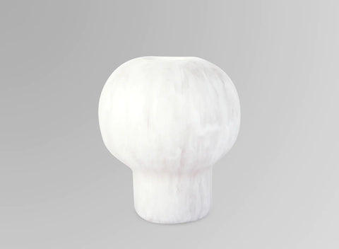 Dinosaur Designs Bold Pearl Vase - Snow Swirl