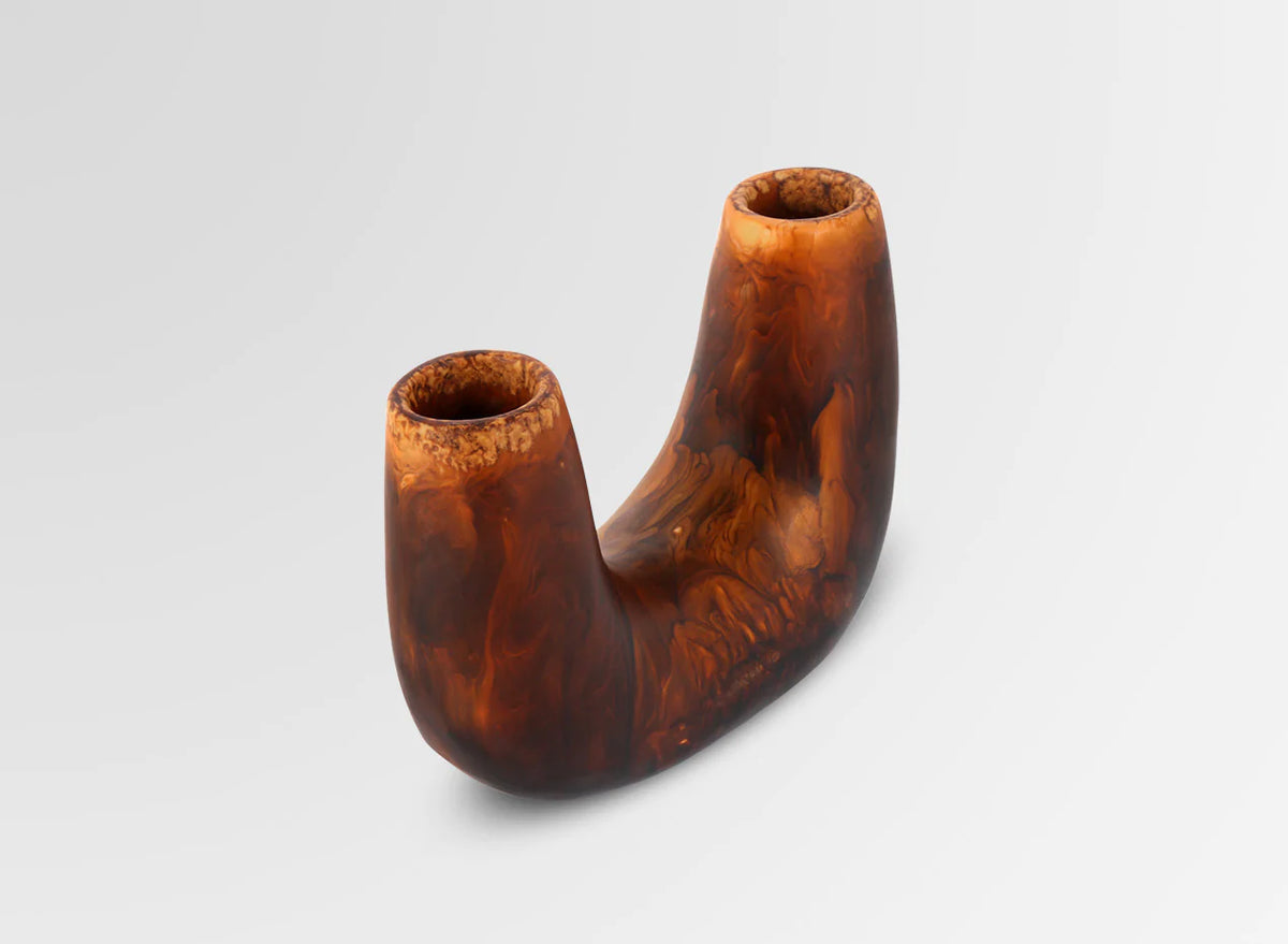 Dinosaur Designs Small Branch Vase Dark Horn Kiitos Living by Design