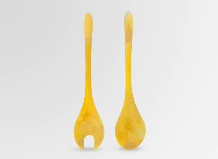 Dinosaur Designs Long Dew Servers - Honeycomb – Kiitos Living by Design