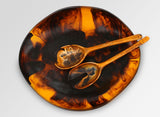 Dinosaur Designs Large Leaf Bowl - Tortoiseshell