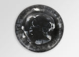 Dinosaur Designs Large Mother of Pearl Dish - Black Marble