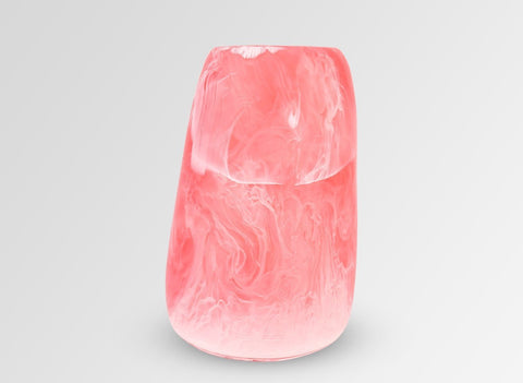 Dinosaur Designs Large Pebble Vase - Pink Guava