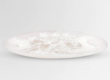 Dinosaur Designs Long Temple Platter - Snow Swirl