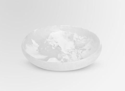Dinosaur Designs Medium Earth Bowl - Snow Swirl