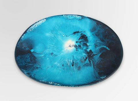 Dinosaur Designs Temple Platter - Moody Blue
