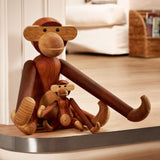 Kay Bojensen Monkey Mini Teak + Limba 9.5cm