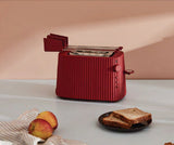 Alessi Plisse Toaster Red