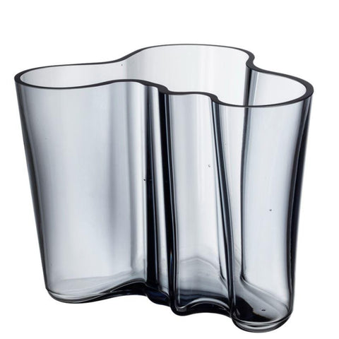 Iittala Alto Vase 16 cm - Dark Grey