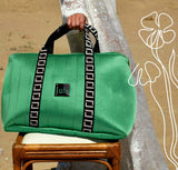 Lulu K Positano Beach Bag - Green