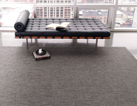 Woven Basketweave Floormat 183 x 269 cm - Carbon