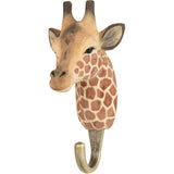 Wildlife Garden - Hand Carved Hook - Giraffe