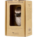 Wildlife Garden - Hand Carved Hook - Kookaburra