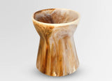 Dinosaur Designs Bow Vase - Light Horn