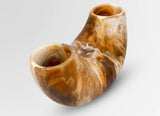 Dinosaur Designs Large Horn Vase - Light Horn