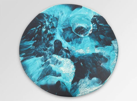 Dinosaur Designs Moon Cheese Platter - Moody Blue