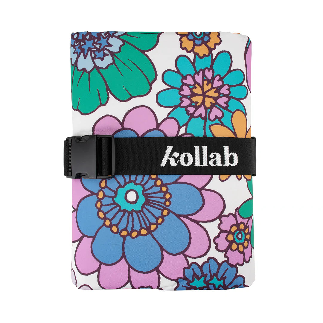 Kollab Family Picnic Mat Ocean Floral Kiitos Living by Design