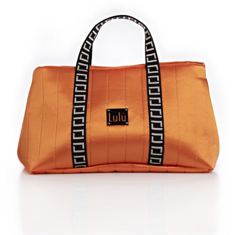 Lulu K Positano Beach Bag - Orange