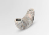 Dinosaur Designs Small Horn Vase - Sandy Pearl