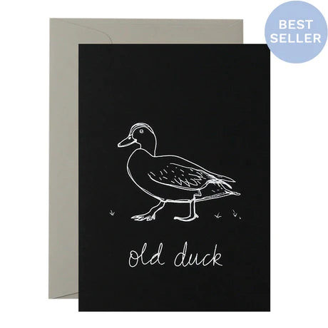 Me & Amber Greeting Card- Old duck