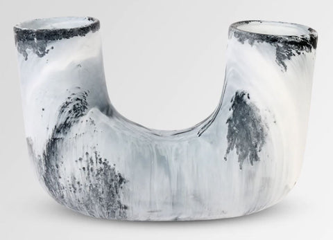 Dinosaur Designs Large Branch Vase - White Marble