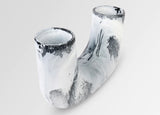 Dinosaur Designs Large Branch Vase - White Marble