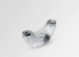 Dinosaur Designs Small Horn Vase - White Marble