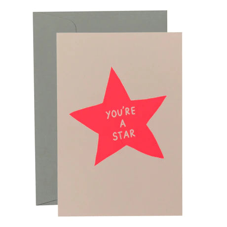 Me & Amber Greeting Card  - You're a star